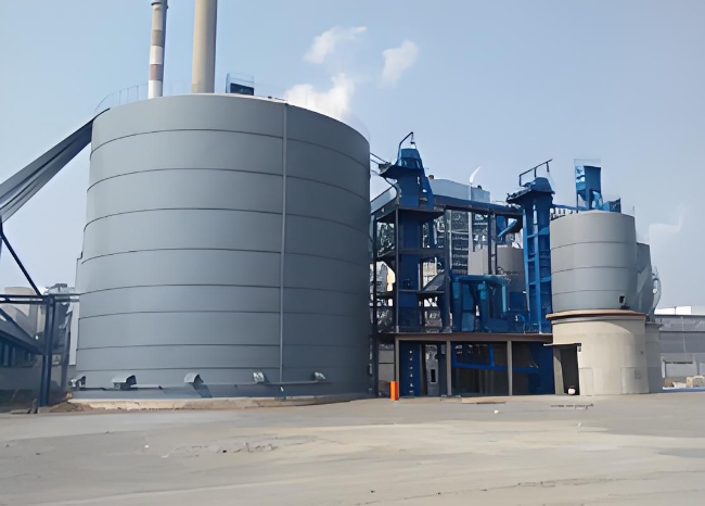 雨城1万吨钢板仓